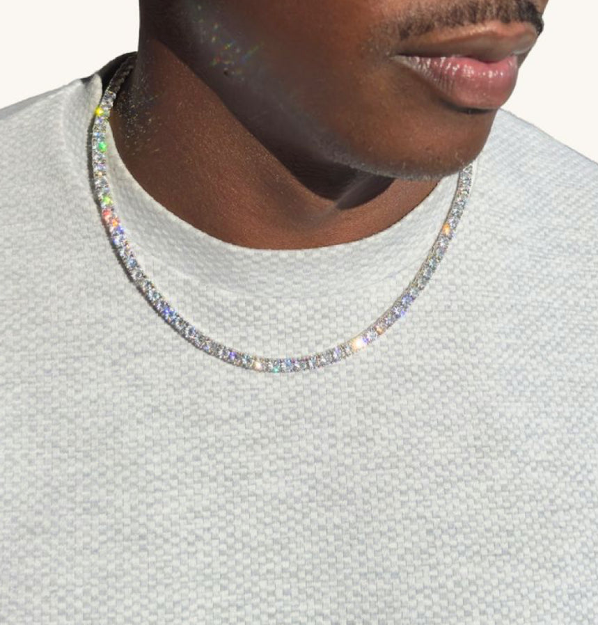 Tennis necklace