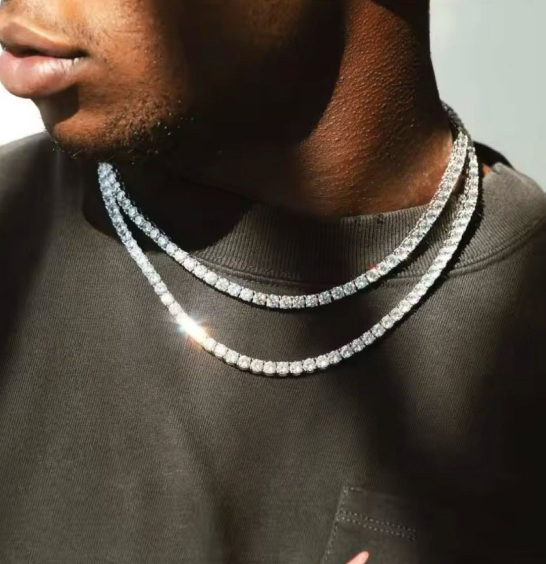 Tennis necklace