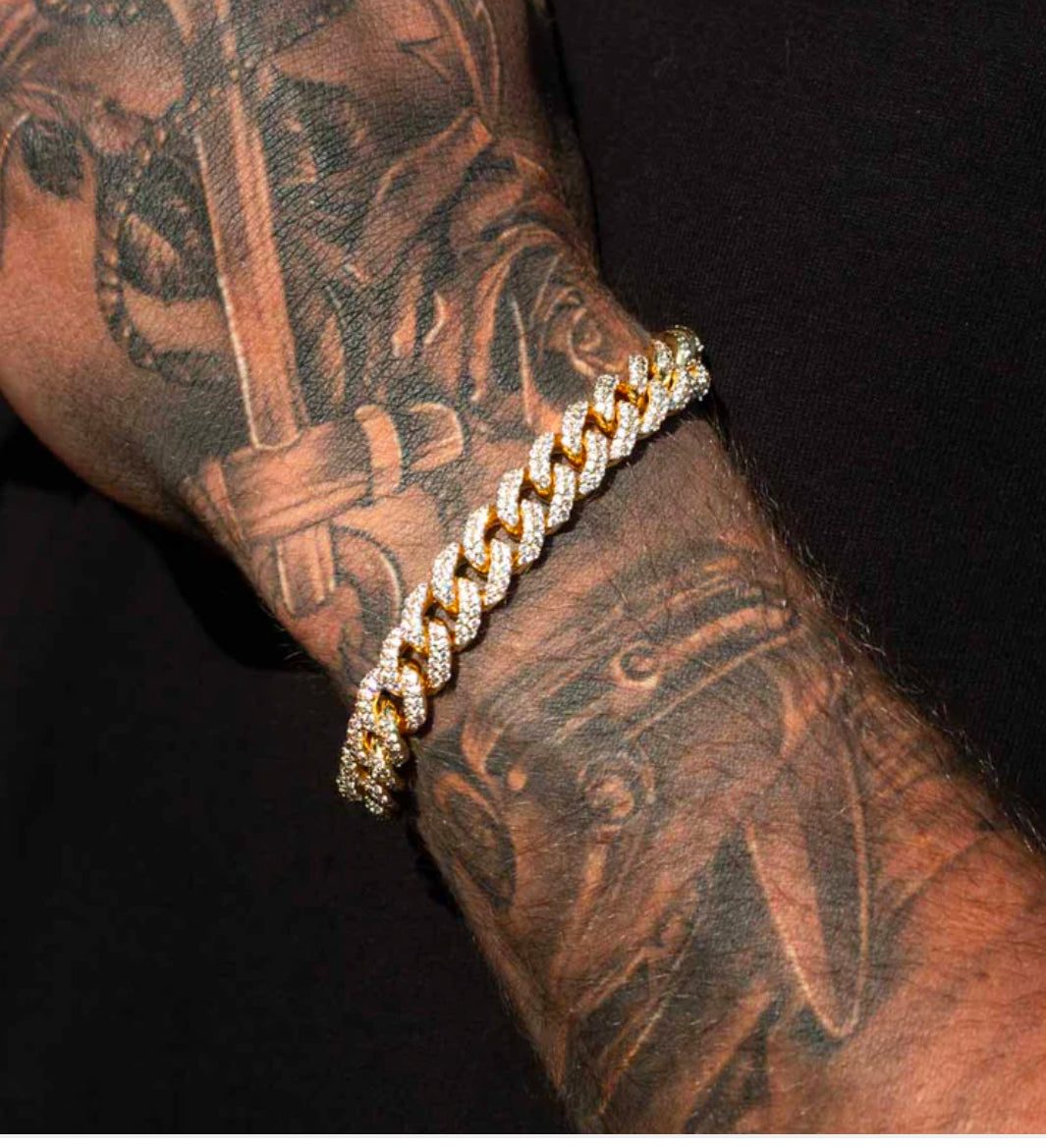 14mm Cuban link bracelet