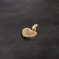 Closed Heart Photo Pendant