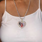 Double photo heart pendant