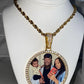 Custom 45mm photo pendant