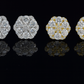 Cluster Moissanite Stud Earrings