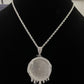 Water drip photo pendants