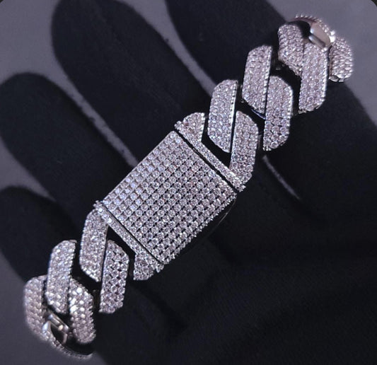 14mm Cuban link bracelet