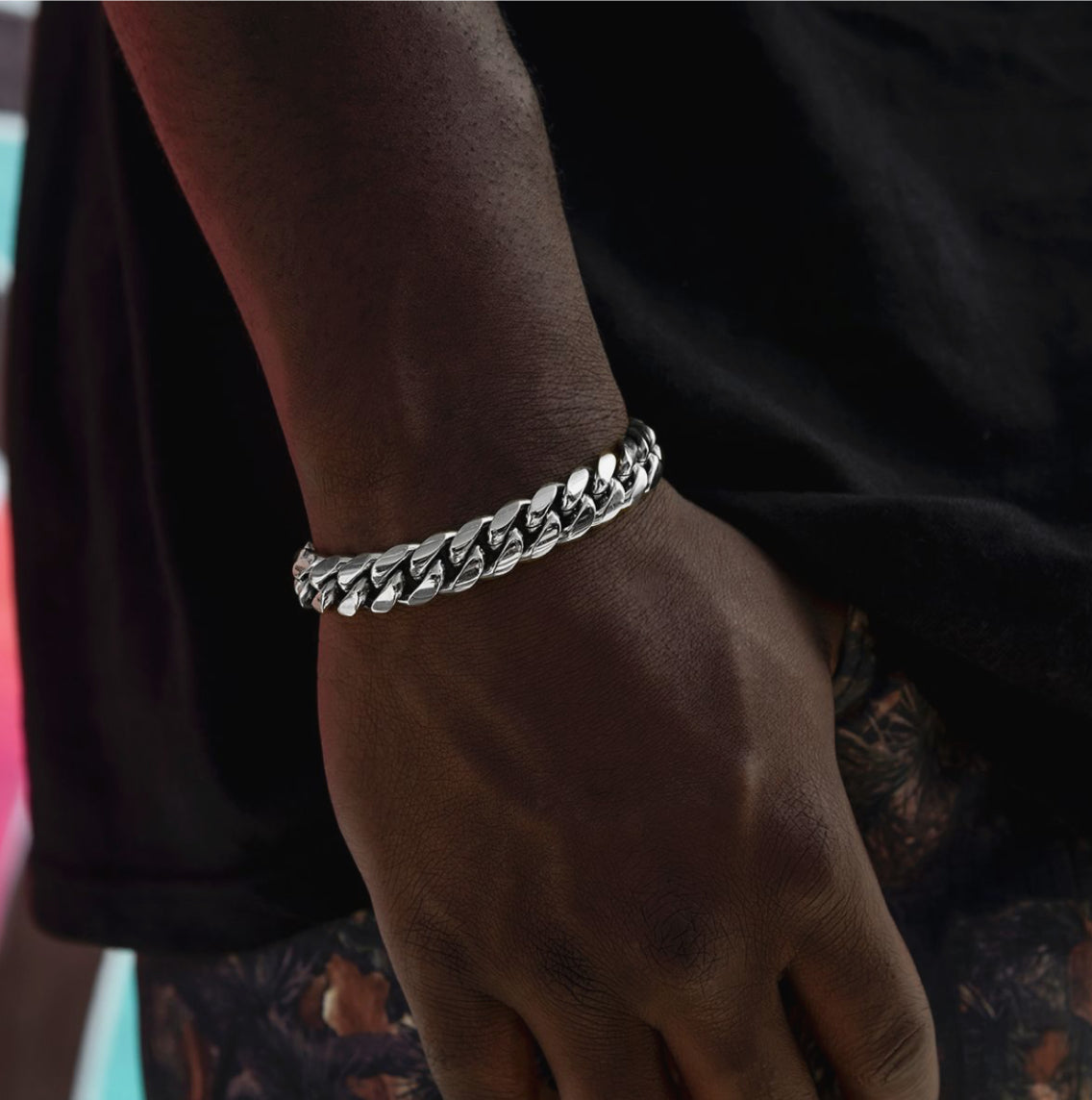 Cuban link bracelet