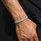 8mm Moissanite Cuban Link Bracelet