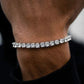 4MM 925S & VVS MOISSANITE TENNIS BRACELET WHITE GOLD