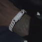 10mm Moissanite Cuban Link Bracelet